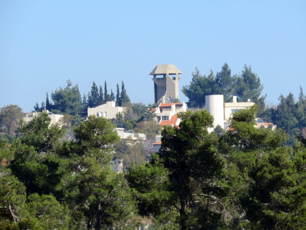 The tower from Kiryat Yearim