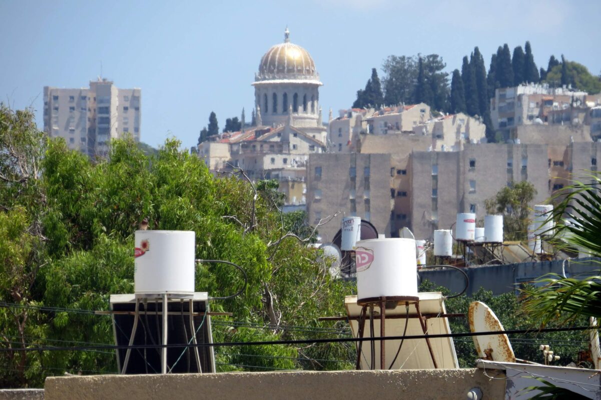 Two solar water heaters