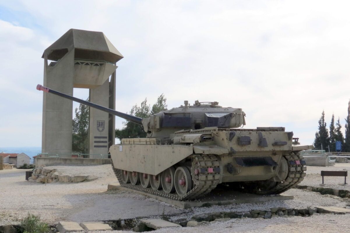 Observation tower and tank