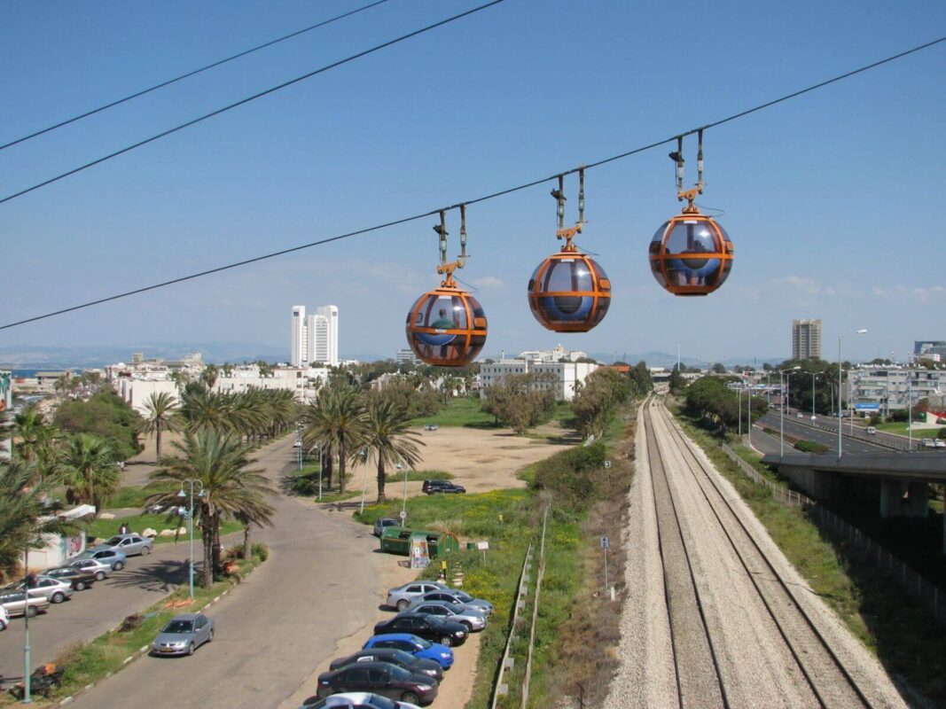 Three eggs on the cable