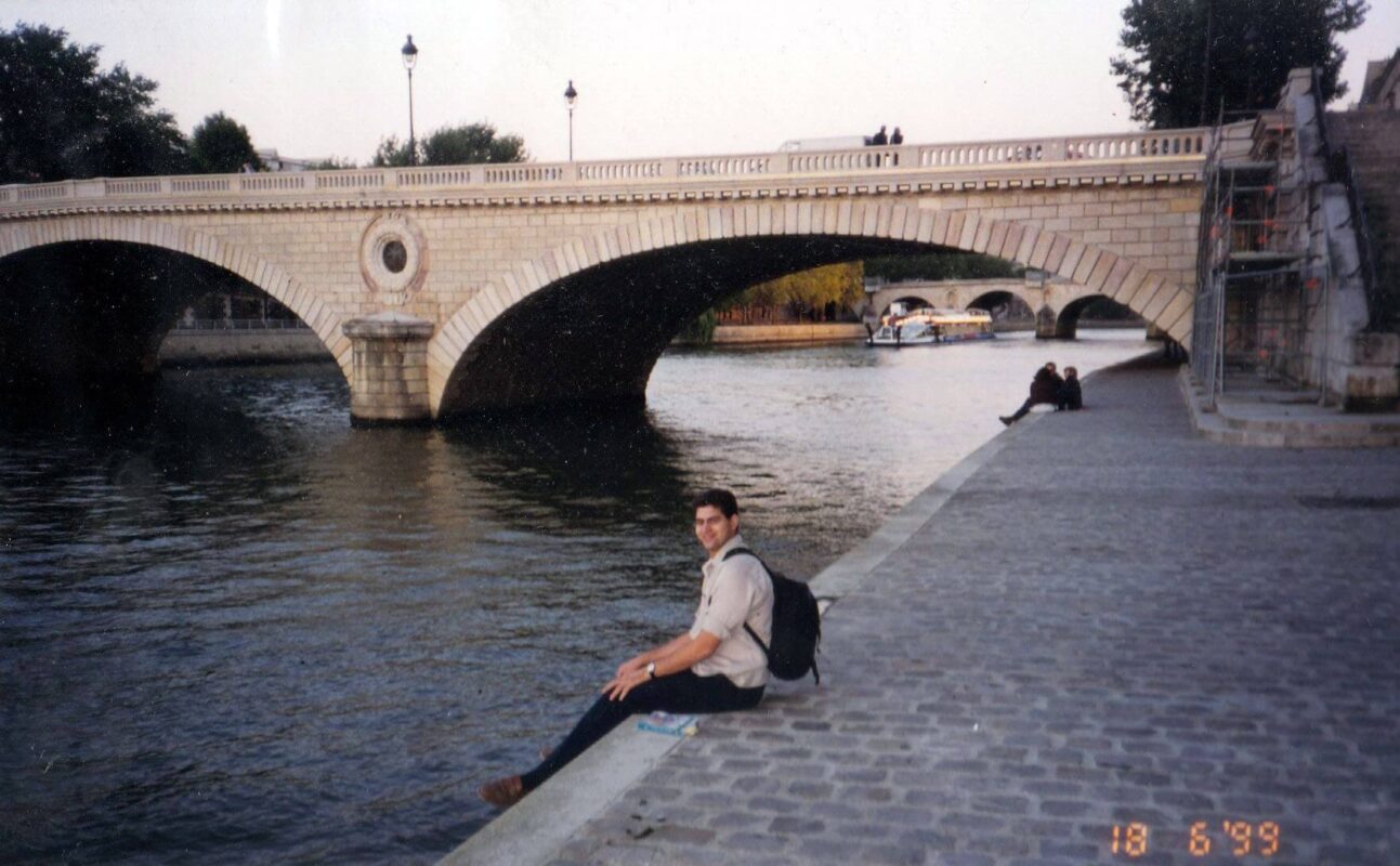 יושב בסיין-פרנסה על המים