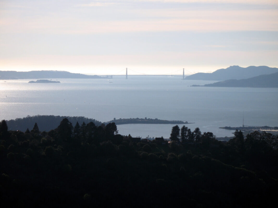 גשר שער הזהב, מפארק טילדן