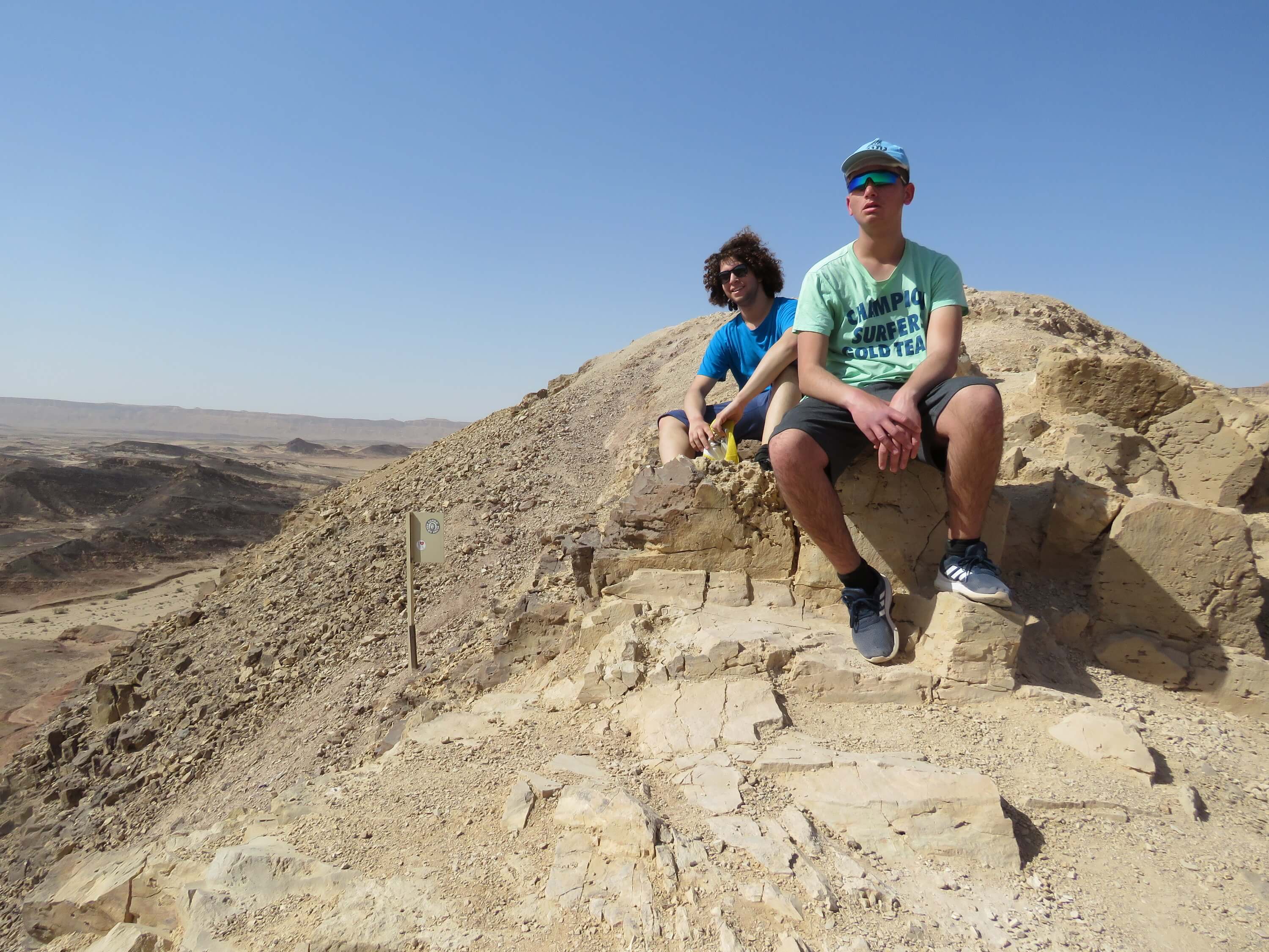 We conquered the summit!