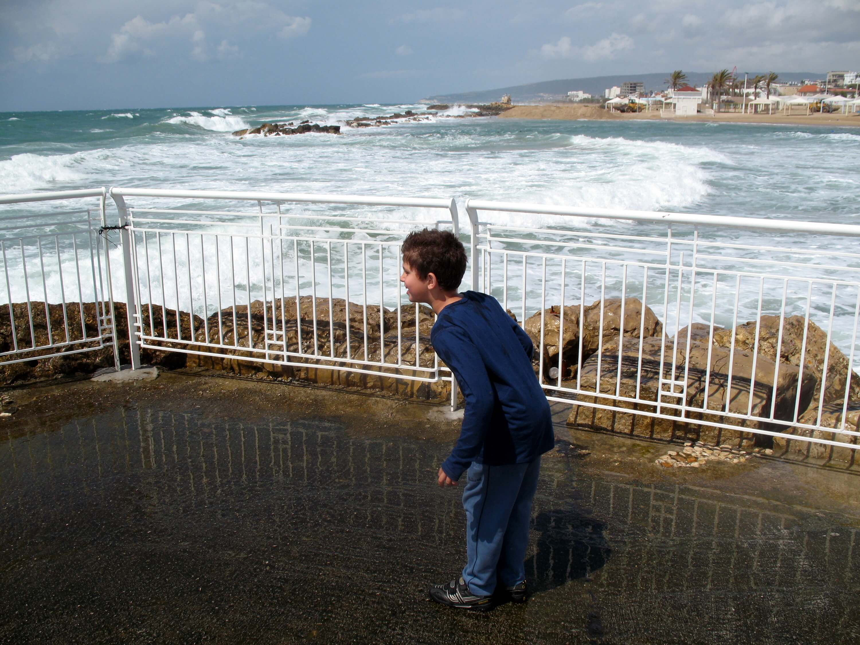 Confronting the Raging Sea