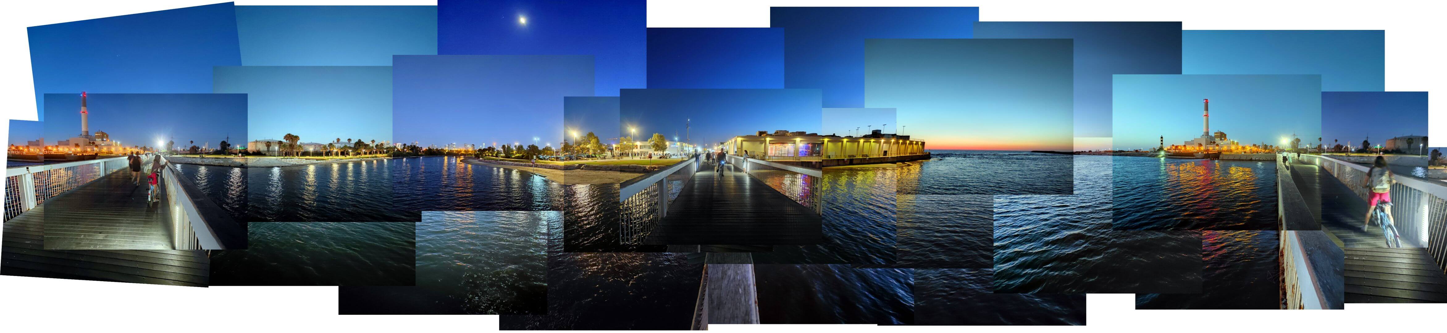 Tel Aviv Port After Sunset