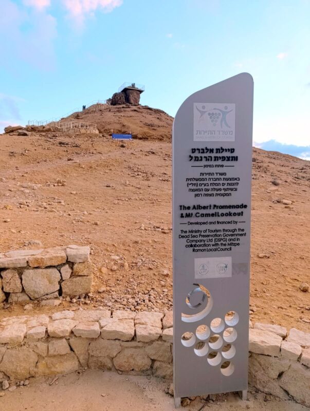 טיילת אלברט מתחילה כאן