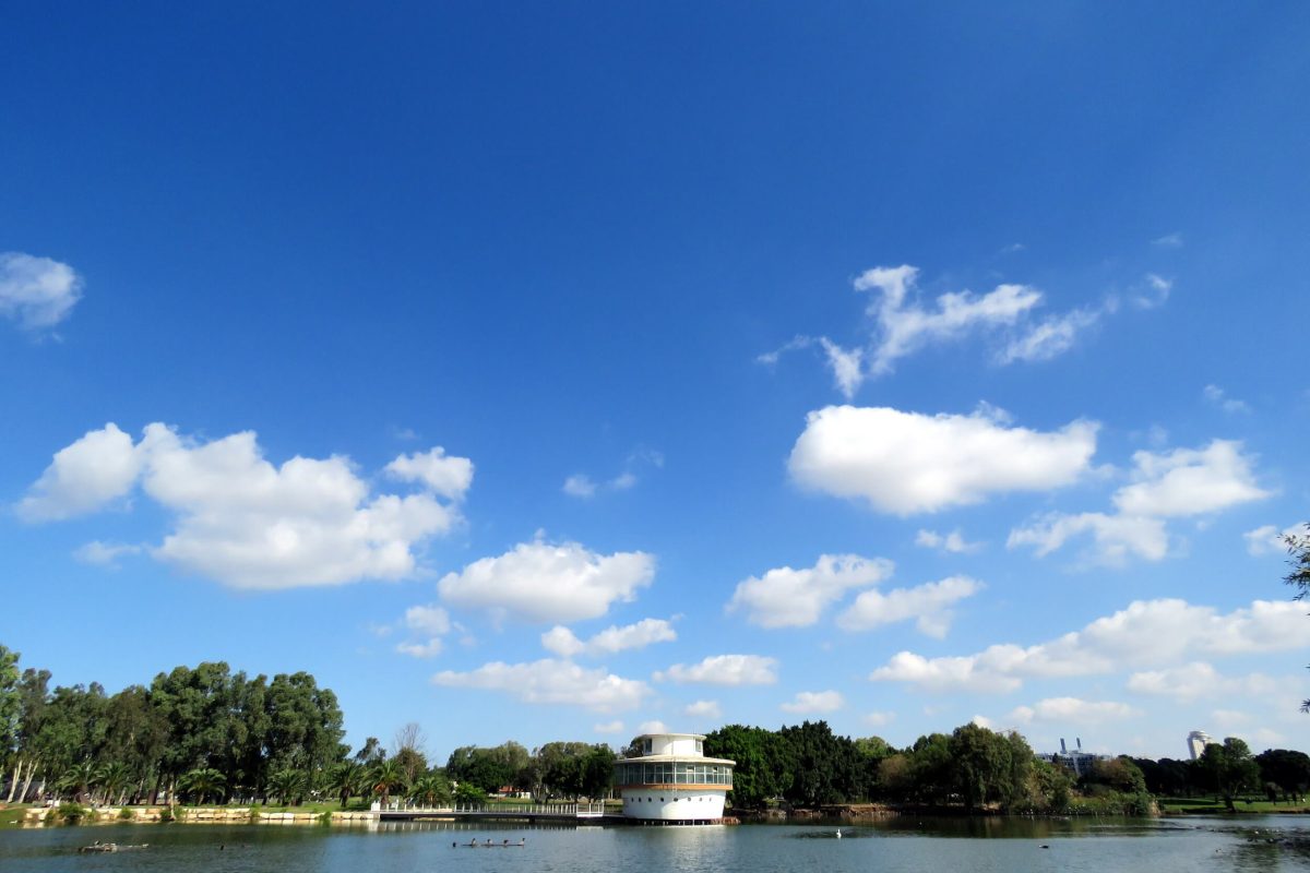 Restaurant and clouds
