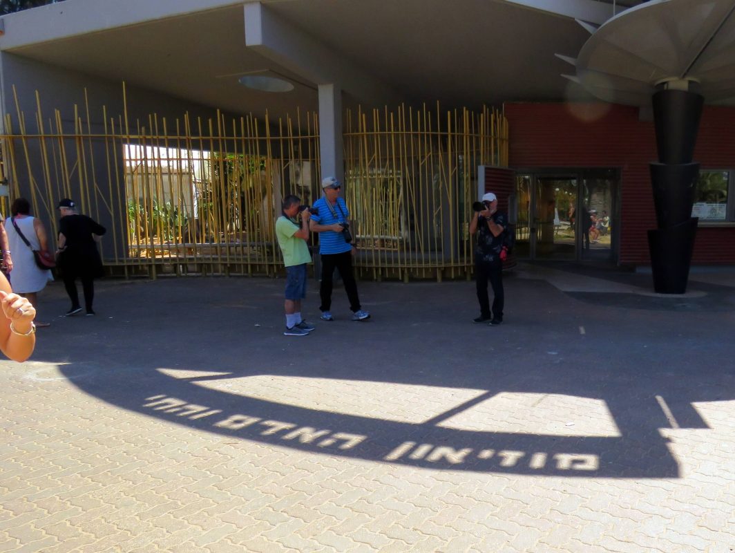 Letters cut from shadow