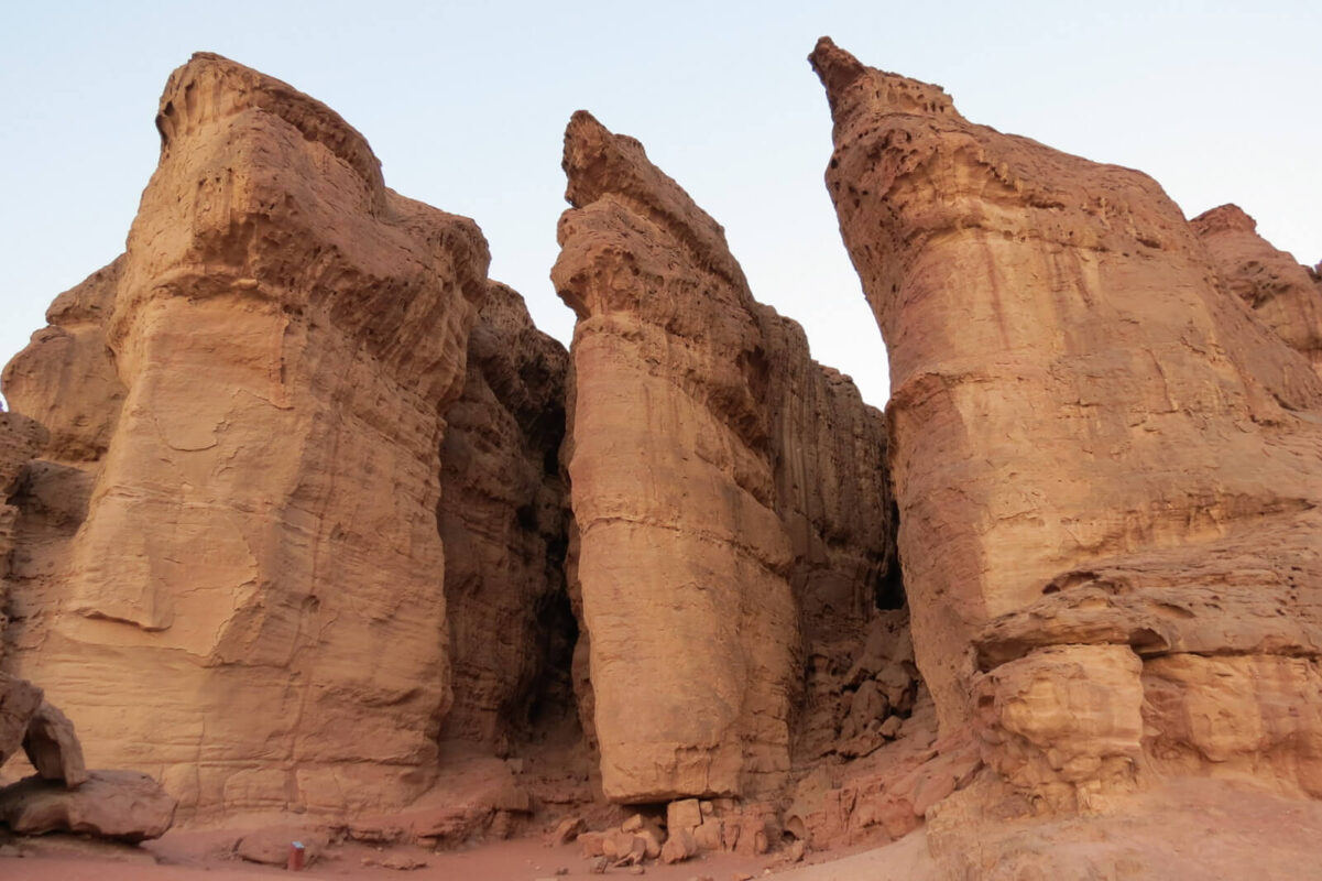 Solomon's columns up close