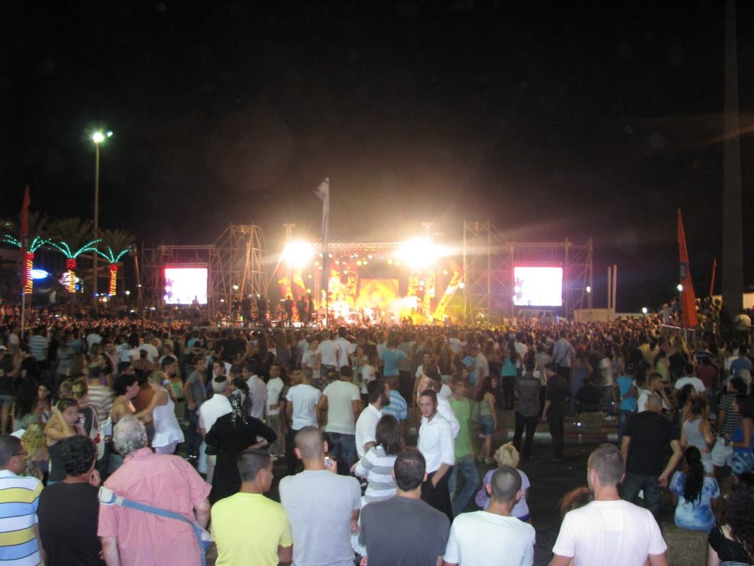 Audience at a performance