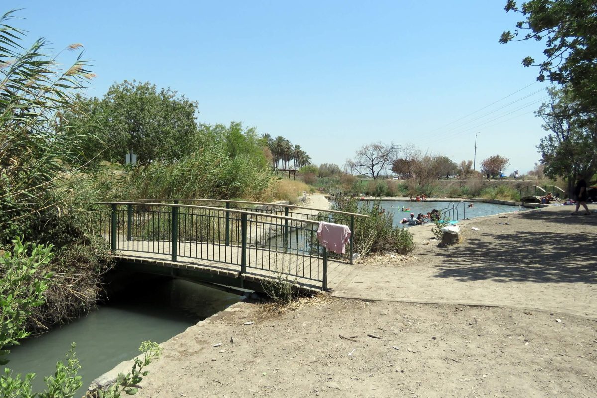 Shirt hanging to dry