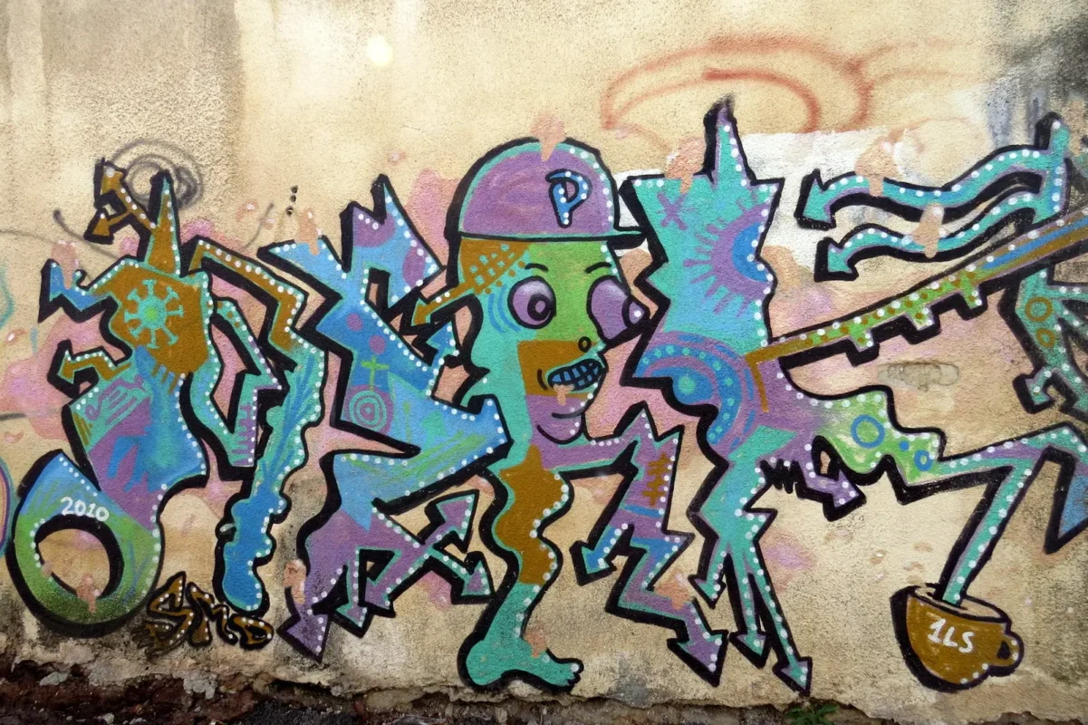 Colorful and pointed