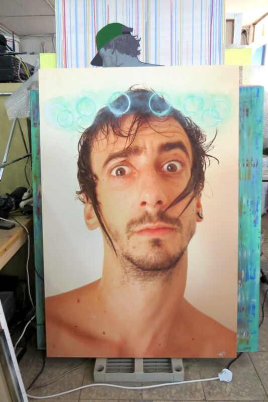 Yoav Brener Makes a Face